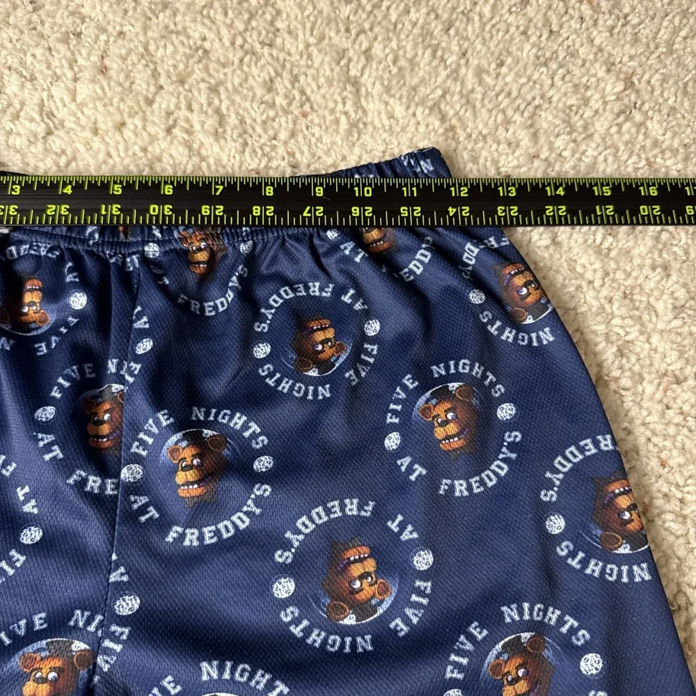 Five Night Of Freddys All Over Print Pajama Bottom Shorts Boys‎ Size  L